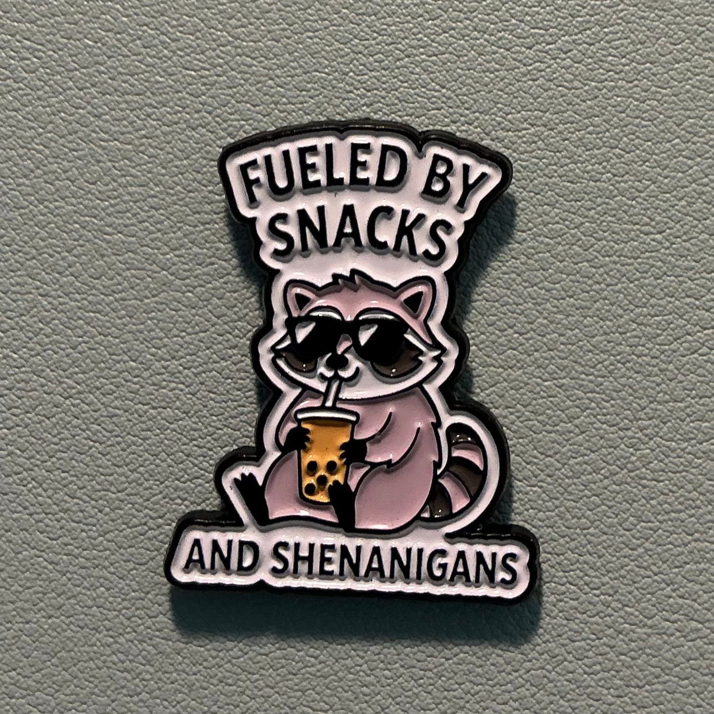 Raccoon Snacks Needle Minder