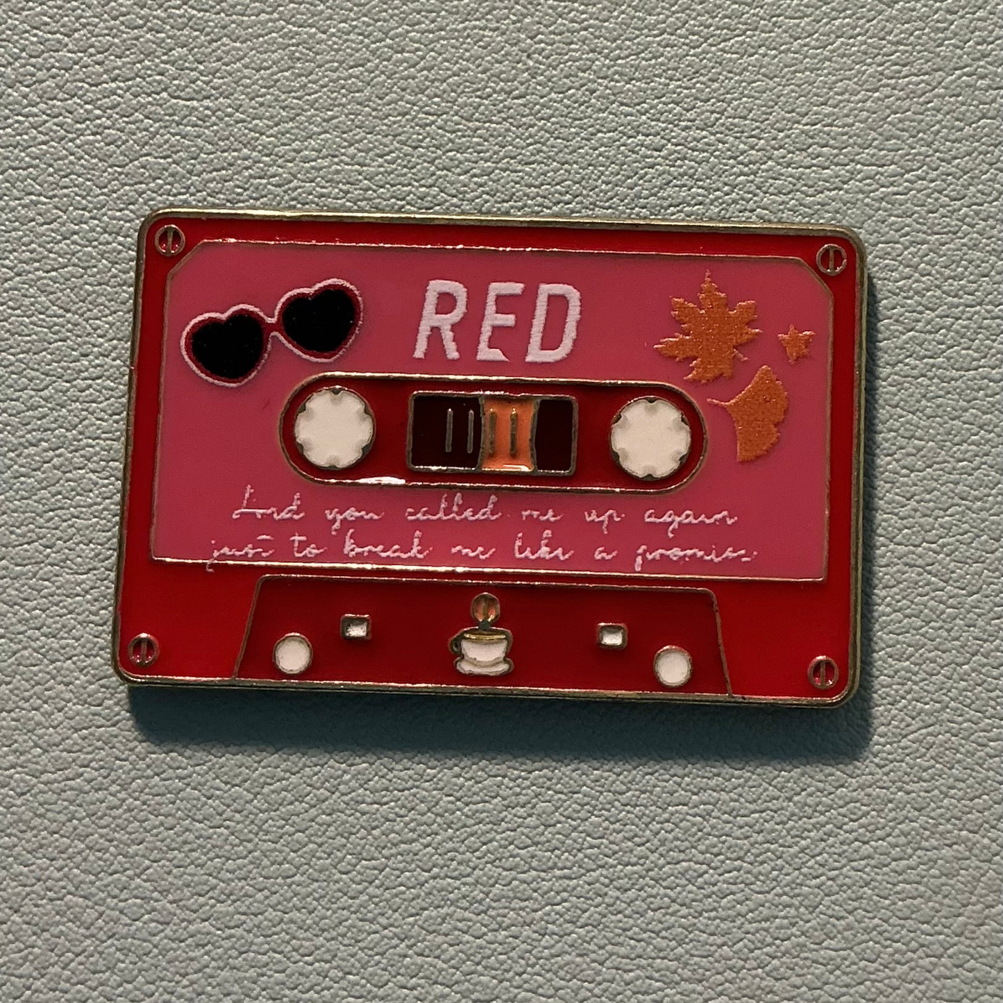 Red Tape (Swiftie Fan) Needle Minder