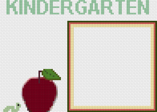 Kindergarten Photo Canvas #1001