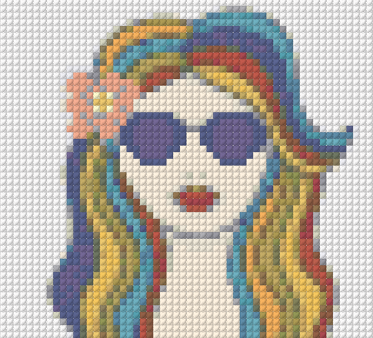 Hair Undecided Canvas #504
