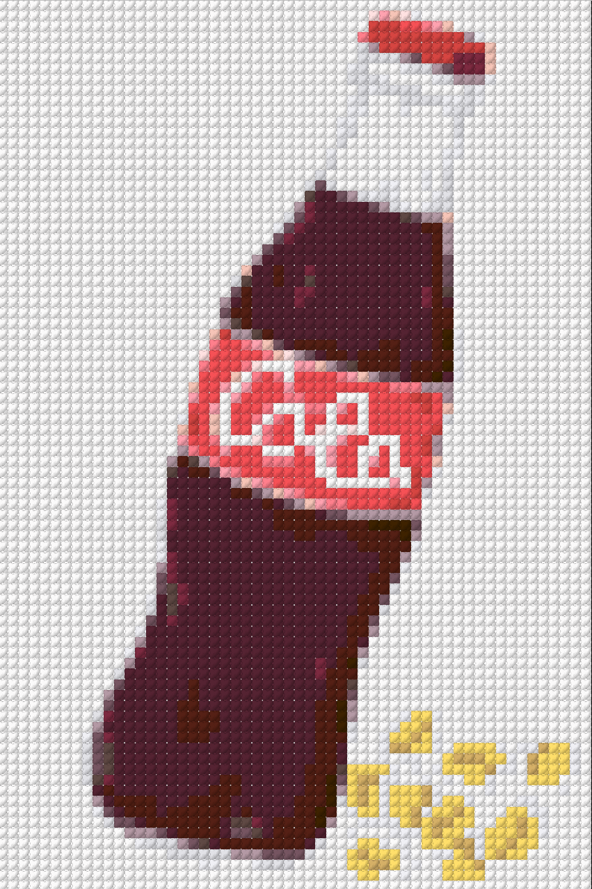 Cola n Nuts Canvas #219