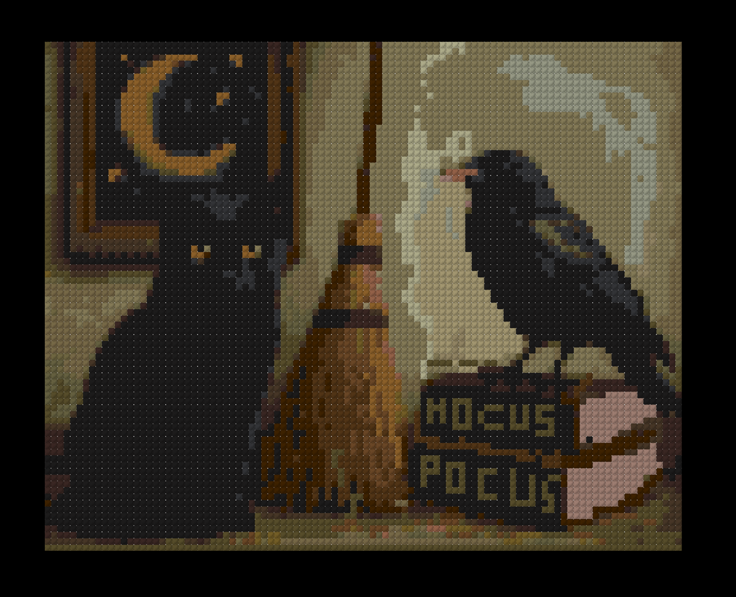 Hocus Pocus #2001 Canvas
