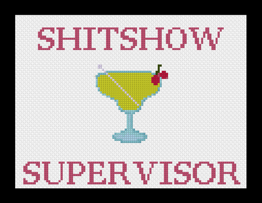 Shitshow Supervisor #801 Canvas