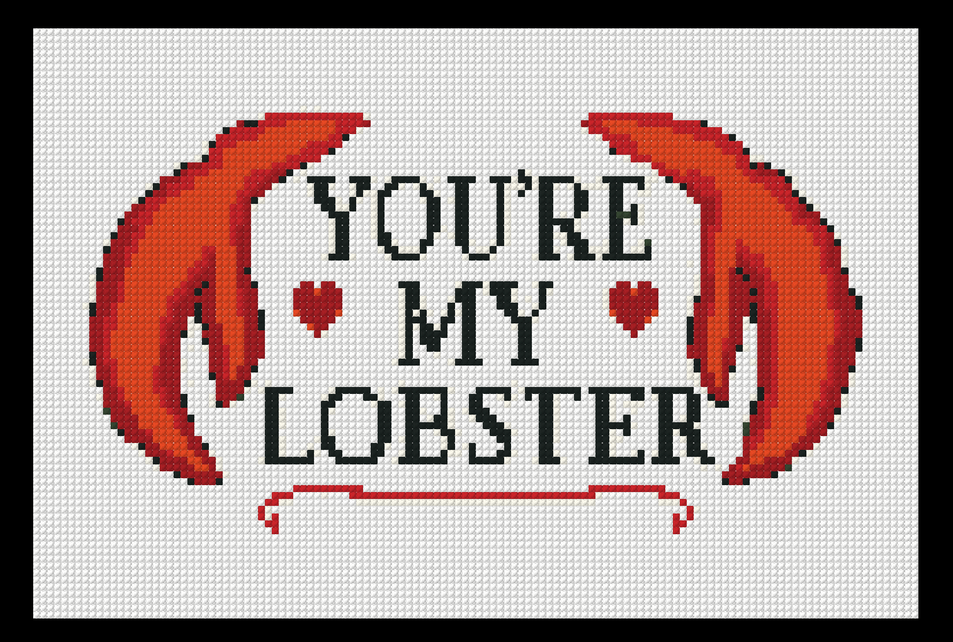 My Lobster #811 Canvas