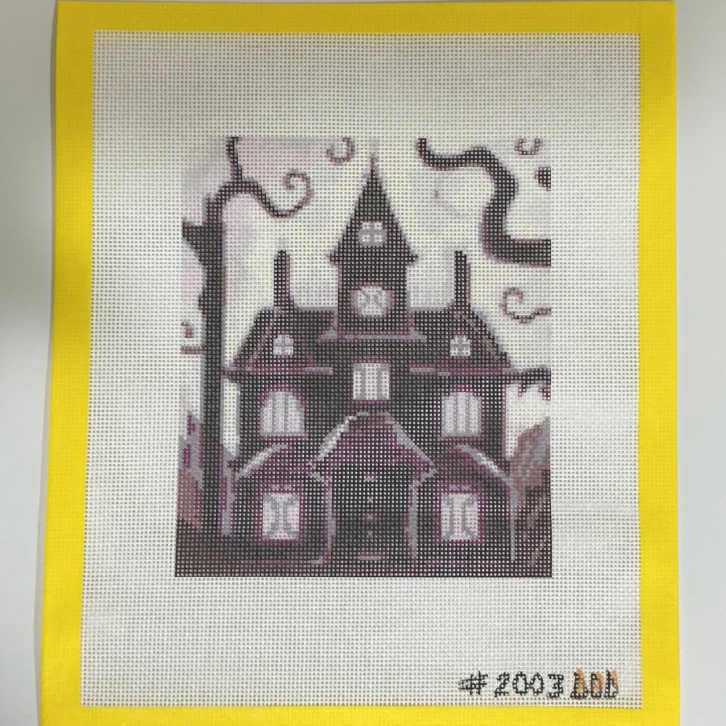 Purple Haze Haunted House #2003 Canvas