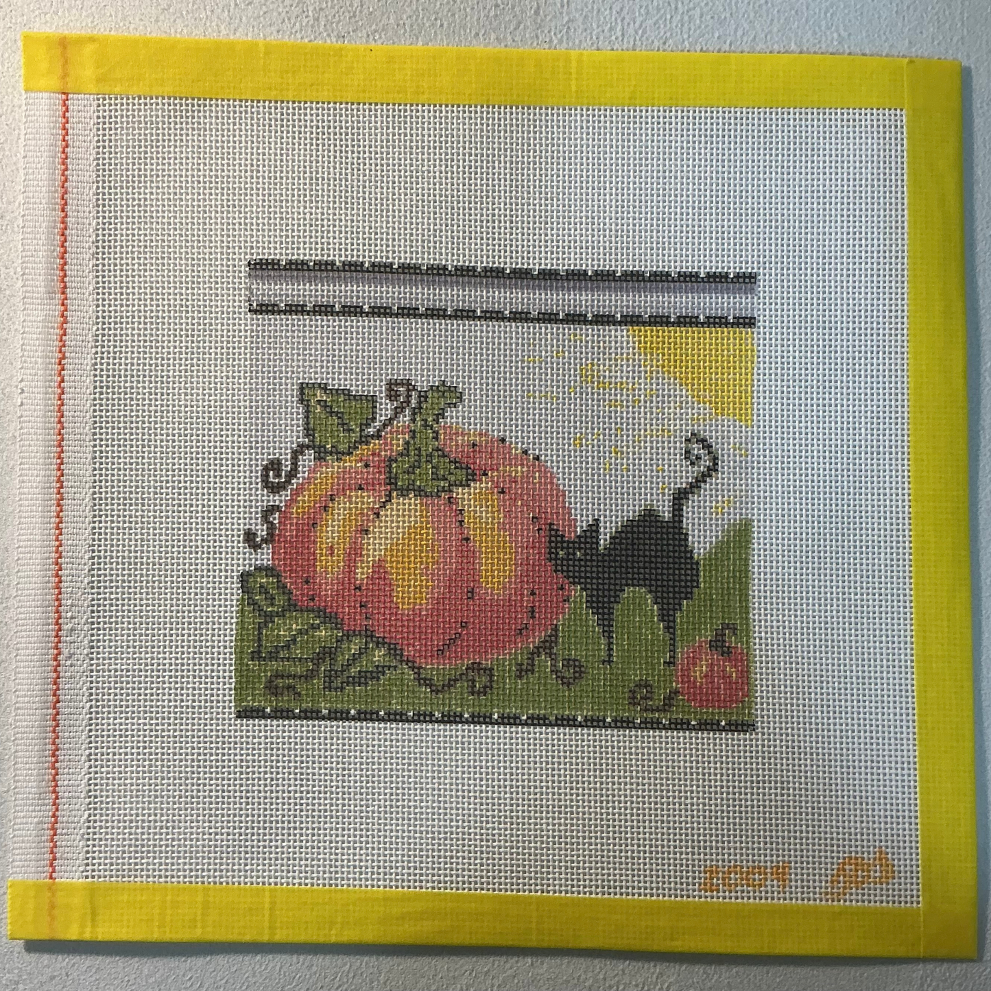 Scaredy Cat #2004 Canvas