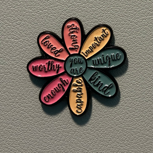 “You Are” Flower Needle Minder